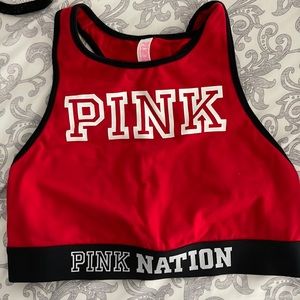 Victoria secret PINK high neck sports bra